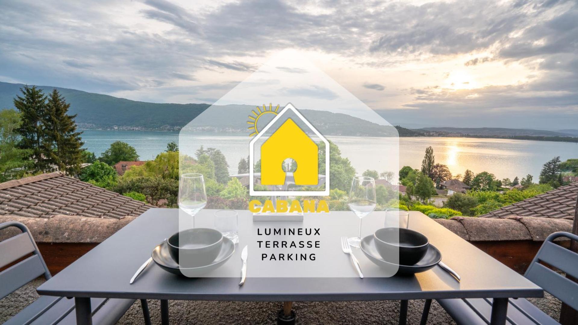 Cabana & Sunset - Terrasse , Parking & Lac Veyrier-du-Lac Exteriér fotografie